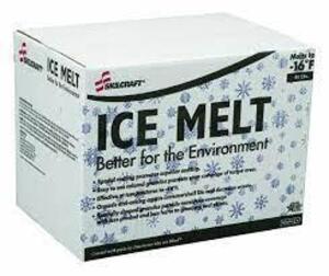 DESCRIPTION: (1) BOX OF ICE MELT BRAND/MODEL: SKILCRAFT RETAIL$: $33.53 EA SIZE: 40 LB QTY: 1