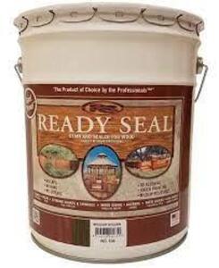 DESCRIPTION: (1) WOOD STAIN BRAND/MODEL: READY SEAL INFORMATION: MISSION BROWN RETAIL$: $185.00 EA SIZE: 5 GALLON QTY: 1