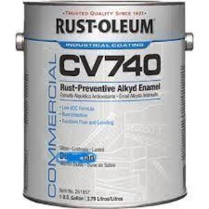 DESCRIPTION: (2) RUST PREVENTIVE PAINT BRAND/MODEL: RUST-OLEUM CV7400 #23N395 INFORMATION: SILVER GRAY RETAIL$: 141.9 SIZE: 1 GALLON QTY: 2