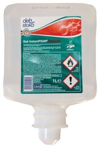 DESCRIPTION: (6) BROAD SPECTRUM INSTANT HAND SANITIZER BRAND/MODEL: DEB STOKO INSTANT FOAM RETAIL$: $102.99 TOTAL SIZE: 400 ML QTY: 6