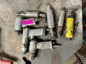 (7) ASSORTED PNEUMATIC AIR TOOLS.