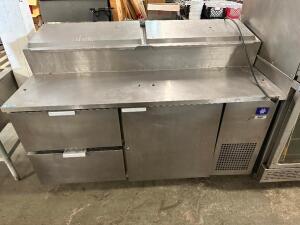 MANITOWOC 67" SANDWICH PREP COOLER.