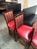 (2) - PADDED BAR STOOL CHAIRS - 3