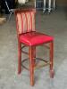 (2) - PADDED BAR STOOL CHAIRS - 6