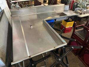 72" X 89" CORNER SINK