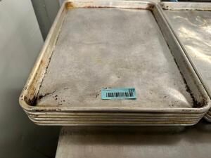 (6) HALF SIZE SHEET PANS