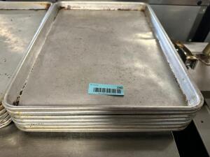 (6) HALF SIZE SHEET PANS