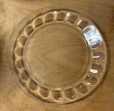 (50) - 9" GLASS PLATES