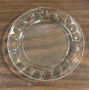 (60) - 6" GLASS PLATES
