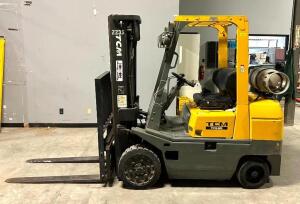 DESCRIPTION: 2005 TCM FCG25 LP CUSHION TIRE FORKLIFT BRAND/MODEL: TCM FCG25T7T INFORMATION: SERIAL: A15G05742, HOURS: 6202.7 , MAX LOAD: 4600LBS, MAX