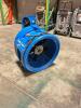 DESCRIPTION: DRY AIR GALE FORCE AIR MOVER BRAND/MODEL: DRY AIR GALE FORCE INFORMATION: 115 VAC, 60 HZ, 2.5 AMPS, 1/4 HP, 1 SPEED LOCATION: WAREHOUSE # - 3