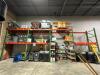 DESCRIPTION: (4) SECTIONS OF 8' X 12' SLOTTED STYLE PALLET RACKING (CONTENTS ARE NOT INCLUDED) INFORMATION: INCLUDES: (5) 42" X 12' UPRIGHTS, (14) 8' - 5