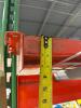 DESCRIPTION: (4) SECTIONS OF 8' X 12' SLOTTED STYLE PALLET RACKING (CONTENTS ARE NOT INCLUDED) INFORMATION: INCLUDES: (5) 42" X 12' UPRIGHTS, (14) 8' - 14