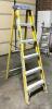 DESCRIPTION: 6' FIBERGLASS STEP LADDER SIZE: 6' LOCATION: WAREHOUSE #1