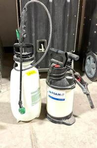 DESCRIPTION: (2) PLASTIC HANDHELD SPRAYERS LOCATION: WAREHOUSE #1