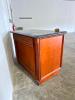 DESCRIPTION: 48" X 30" X 36" GRANITE TOPPED KITCHEN ISLAND SIZE: 48" X 30" X 36" LOCATION: WAREHOUSE #2 - 9