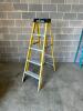 DESCRIPTION: 5' FIBERGLASS STEP LADDER SIZE: 5' LOCATION: WAREHOUSE #2 - 2