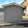 DESCRIPTION: 13' X 9' X 11' DOUBLE-DOOR STORAGE SHED INFORMATION: GOOD CONDITION, NO LEAKS/ SEALED TIGHT, UNIT HAS ELECTRIC READY TO BE CONNECTED ALRE - 4