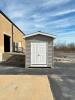 DESCRIPTION: 13' X 9' X 11' DOUBLE-DOOR STORAGE SHED INFORMATION: GOOD CONDITION, NO LEAKS/ SEALED TIGHT, UNIT HAS ELECTRIC READY TO BE CONNECTED ALRE - 6