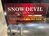 DESCRIPTION: SNOW DEVIL 22" 208CC TWO STAGE SELF PROPELLED GAS SNOW BLOWER W/ PUSH ELECTRIC START BRAND/MODEL: SNOW DEVIL DB7659B-22 LOCATION: WAREHOU - 11