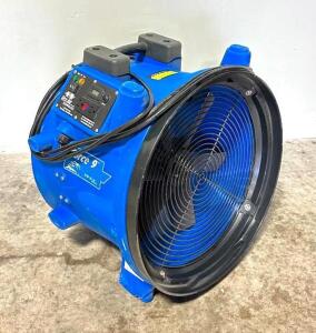DESCRIPTION: DRY AIR FORCE 9 AIR MOVER W/ STACKING RING BRAND/MODEL: DRY AIR FORCE 9 INFORMATION: 115 VAC, 60HZ, 5 AMPS, 1/4 HP, 2-SPEED LOCATION: WAR