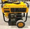 DESCRIPTION: 8000W ELECTRIC START GAS POWERED PORTABLE GENERATOR WITH IDLE CONTROL, GFCI OUTLETS AND CO PROTECT BRAND/MODEL: DEWALT DXGNR8000 INFORMAT