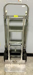 DESCRIPTION: 800 LB. CONVERTIBLE ALUMINUM HAND TRUCK BRAND/MODEL: MILWAUKEE 60136 LOCATION: WAREHOUSE QTY: 1