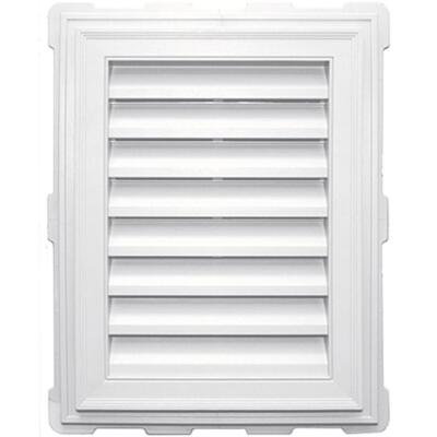 DESCRIPTION: CLASSIC RECTANGLE GABLE VENT LOUVER BRAND/MODEL: MID-AMERICA SIZE: 18"X24" LOCATION: WAREHOUSE QTY: 1