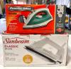 DESCRIPTION: (2) HOUSEHOLD IRONS BRAND/MODEL: PROCTOR SILEX/SUNBEAM LOCATION: TOOL ROOM QTY: 1