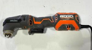 DESCRIPTION: 4A ELECTRIC JOBMAX MULTI-TOOL WITH SOFTCASE BRAND/MODEL: RIDGID R8223406 LOCATION: TOOL ROOM QTY: 1