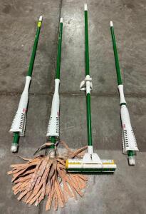 DESCRIPTION: (4) MOP HANDLES LOCATION: WAREHOUSE QTY: 4