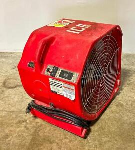 DESCRIPTION: PHOENIX FOCUS AXIAL AIR MOVER BRAND/MODEL: PHOENIX THERMA-STOR AXIAL AIR MOVER INFORMATION: 110/120VAC, 12 AMPS, 60HZ, 2-SPEED LOCATION: