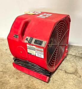 DESCRIPTION: PHOENIX FOCUS AXIAL AIR MOVER BRAND/MODEL: PHOENIX THERMA-STOR AXIAL AIR MOVER INFORMATION: 110/120VAC, 12 AMPS, 60HZ, 2-SPEED LOCATION: