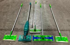 DESCRIPTION: (5) ASSORTED SWIFFER MOPS LOCATION: PALLET RACKING QTY: 5