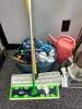 DESCRIPTION: ASSORTED CLEANING SUPPLIES AS SHOWN LOCATION: MAIN OFFICE QTY: 1 - 3