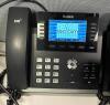 DESCRIPTION: (12) YEALINK OFFICE TELEPHONES WITH CUSTOMIZABLE PROGRAMS AND NUMBERS BRAND/MODEL: HD LOCATION: MAIN OFFICE QTY: 12