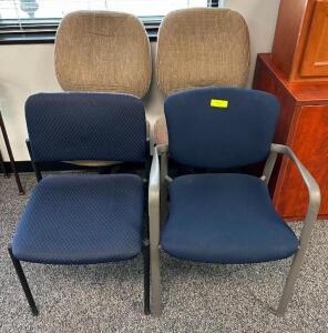 DESCRIPTION: (4) ASSORTED OFFICE CHAIRS LOCATION: MAIN OFFICE QTY: 4