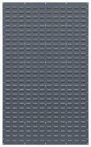 DESCRIPTION: (1) LOUVERED PANEL BRAND/MODEL: QUANTUM STORAGE #33Z118 INFORMATION: GRAY RETAIL$: $278.67 EA SIZE: 61" X 36" X 1/2" 1 SIDE, 0 BINS INCLU