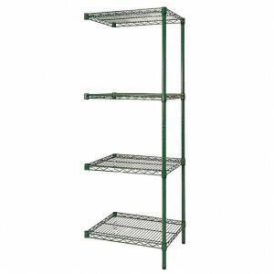 DESCRIPTION: (1) WIRE SHELVING UNIT BRAND/MODEL: PRODUCT NUMBER #5GPR1 INFORMATION: GREEN RETAIL$: $23.09 EA QTY: 1