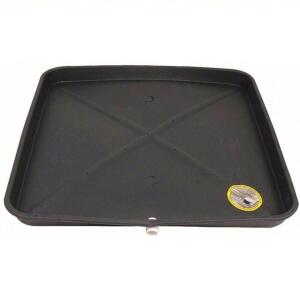 DESCRIPTION: (1) DRAIN PAN BRAND/MODEL: DIVERSITECH #3HAJ9 INFORMATION: BLACK RETAIL$: $64.46 EA SIZE: 30"L 50" W 2" D QTY: 1