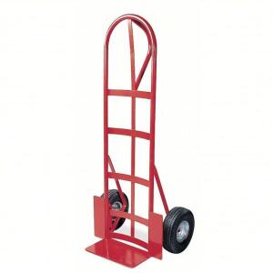 DESCRIPTION: (1) STANDARD GENERAL PURPOSE HAND TRUCK BRAND/MODEL: DAYTON #3W089 INFORMATION: RED RETAIL$: $140.04 EA SIZE: 500 LB CAPACITY, 14" X 8" X