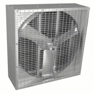 DESCRIPTION: (1) AGRICULTURAL EXHAUST FAN BRAND/MODEL: DAYTON #44YU07 INFORMATION: GALVANIZED STEEL RETAIL$: $1099.34 EA SIZE: 36" BLADE QTY: 1