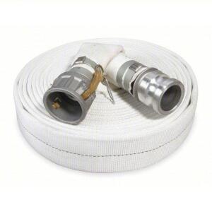 DESCRIPTION: (1) WATER DISCHARGE HOSE BRAND/MODEL: PRODUCT NUMBER #1ZMU1 INFORMATION: WHITE RETAIL$: $257.92 EA SIZE: 3 IN HOSE INSIDE DIA., 50 FT HOS