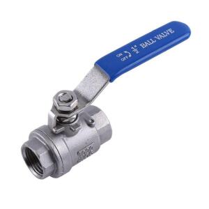 DESCRIPTION: (5) BALL VALVES BRAND/MODEL: FLOW+ #B06 INFORMATION: BLUE HANDLE RETAIL$: $81.92 EA SIZE: 1/2" QTY: 5