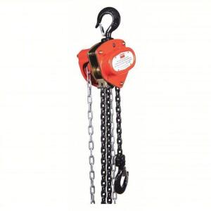 DESCRIPTION: (1) MANUAL CHAIN HOIST BRAND/MODEL: DAYTON #1VW57 INFORMATION: RED RETAIL$: $463.24 EA SIZE: 2,000 LB LOAD CAPACITY, 60 LB PULL TO LIFT R