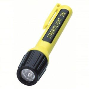 DESCRIPTION: (3) HANDHELD FLASHLIGHT BRAND/MODEL: STREAMLIGHT #3AU15 INFORMATION: HI-VIZ GREEN RETAIL$: $33.56 EA SIZE: 5.25" LONG QTY: 3