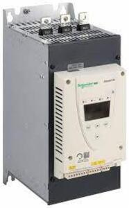 DESCRIPTION: (1) SOFT START BRAND/MODEL: SCHNEIDER ELECTRIC #6VLZ3 RETAIL$: $2534.55 EA SIZE: 208 TO 600V AC, 110 A OUTPUT CURRENT, WITH BYPASS, IP20/