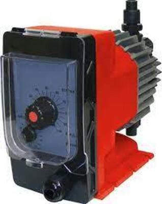 DESCRIPTION: (1) MICROTRON ELECTRONIC CHEMICAL METERING PUMP BRAND/MODEL: ADVANTAGE CONTROLS #B115X1-KFC1 INFORMATION: RED RETAIL$: $650.00 EA SIZE: 1