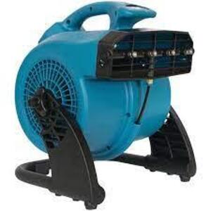 DESCRIPTION: (1) PORTABLE OUTDOOR COOLING AND MISTING FAN BRAND/MODEL: XPOWER #FM-48 INFORMATION: BLUE RETAIL$: $144.49 EA SIZE: 3 SPEED QTY: 1