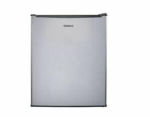 DESCRIPTION: (1) SINGLE DOOR COMPACT REFRIGERATOR BRAND/MODEL: GL27S5 INFORMATION: STAINLESS STEEL LOOK/CAPACITY: 2.7 CU-FT RETAIL$: 129 SIZE: 19.69"L